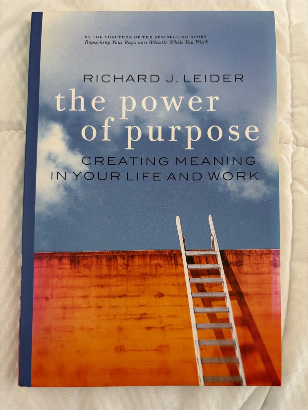 The Power of Purpose Notebook – Blue & Orange Cover, Inspirational Journal